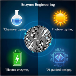 Graphical abstract for Intelligent enzyme design and hybrid catalytic systems: Driving innovation in biocatalysis.